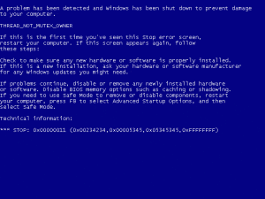 Cara Mengatasi Blue Screen pada Windows