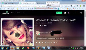 cara download lagu dari smule