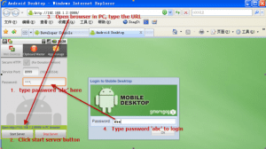 Mengontrol Android dari PC